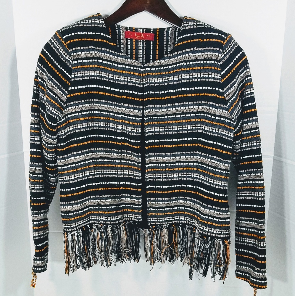 New Tigerlily Australia Knit Blazer Jacket Sz S